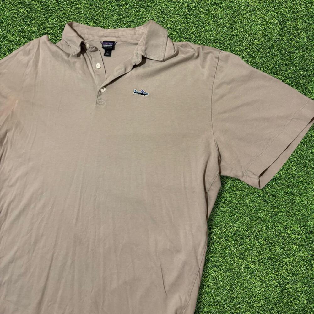 patagonia cotton polo shirt